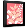thumbnail image 1 of Robinson, Tamara 18x24 Black Modern Framed Museum Art Print Titled - Coral Foliage II, 1 of 5