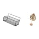 thumbnail image 5 of Cesta de almacenamiento,Cesta organizadora de almacenamiento de cocina colgante de alambre,Organizador de pared para baño con cesta de almacenamiento de alambre,Escultura de hojas,Estatua de, 5 of 8