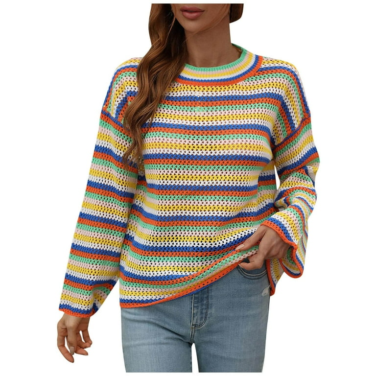 Graphic Laundry Crewneck Sweater - Multi Colour