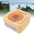 thumbnail image 4 of Wireless  Speaker, Small Record Player Night Light USB Rechargeable Desktop Wave Speaker for Bedroom Party, 4 of 7