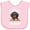 AD-Pink, variant on Inktastic Protected by a Dachshund Dog Boys or Girls Baby Bib