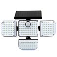 thumbnail image 1 of 4 Heads Security Flood Lights Waterproof Solar Street Light For Yard, Garage, 1 of 5
