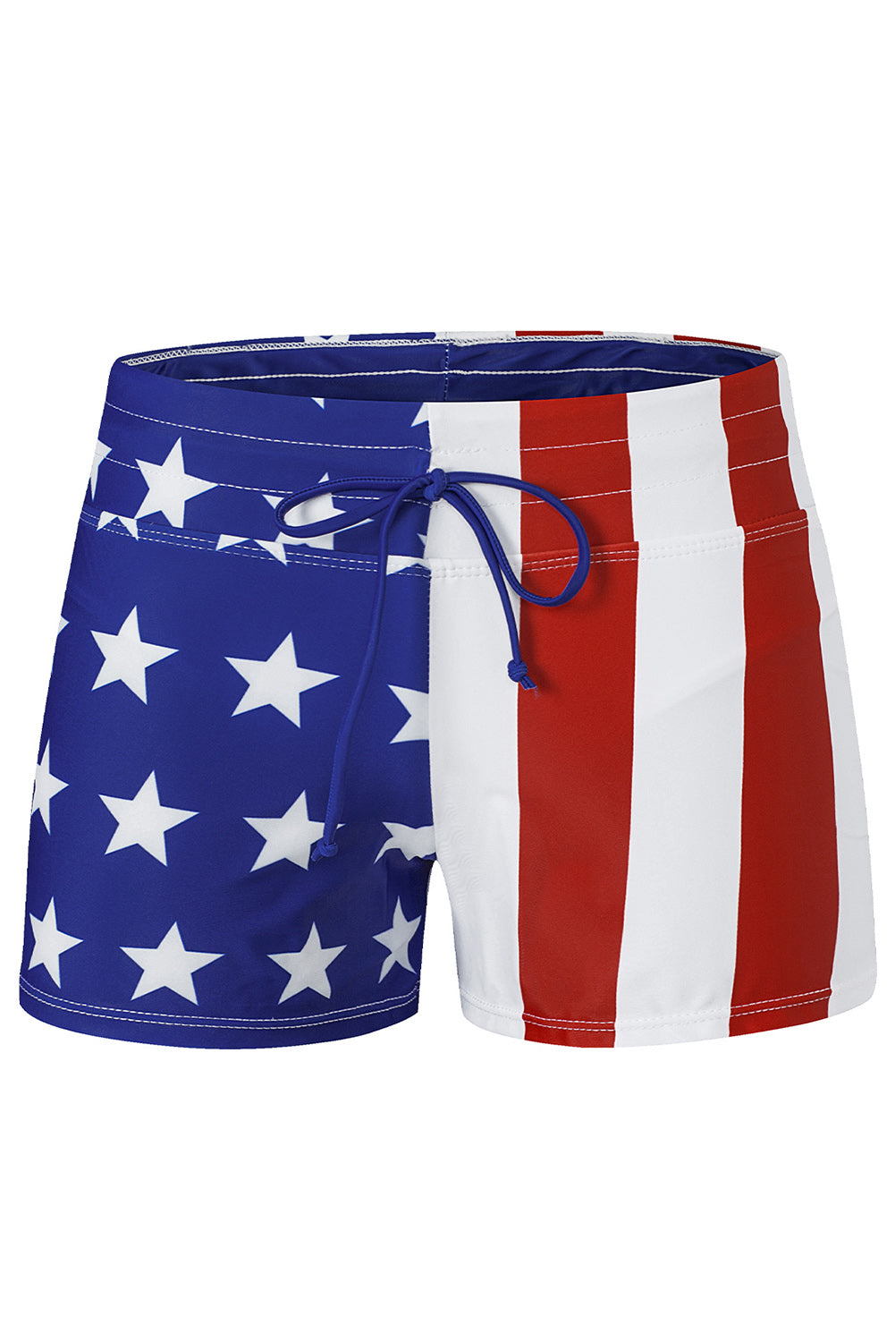 American Flag Women Board Shorts Swimsuit Bikini