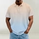 thumbnail image 1 of Blusa y camisa de manga corta con cuello vuelto para hombre, informal, de moda, de color liso, con botones, solapa y hebilla de gancho, camiseta de manga corta de poliéster para hombre., 1 of 5