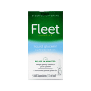 Fleet Liquid Glycerin Suppositories 4 Each