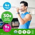 thumbnail image 6 of Orgain Organic Vegan 30g High Protein Powder, Plant Based Shake Drink, Prebiotic Fiber, Vanilla, 2.01lb, 6 of 8