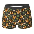 thumbnail image 6 of Men's Boxer Briefs, Cartoon Cute Squirrel Maple Funny Soft Comfy Mens Underwear Boxer Briefs Breathable With Widen Waist, 6 of 7