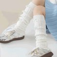 thumbnail image 4 of Girls Stylish Sweet Bowknot Socks Covers Cosy Comfortable Leg Warmers Fashionable Legwear for Daily Wear & Parties, 4 of 9