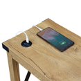 thumbnail image 4 of Durango Table d'Appoint avec Station de Charge en Finition Bois Chêne Clair, 4 of 7