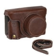 thumbnail image 1 of Portable Camera Case Synthetic Leather Camera Carry Bag with Shoulder Strap Replacement for Fujifilm X100V/ X100F Camera, 1 of 7