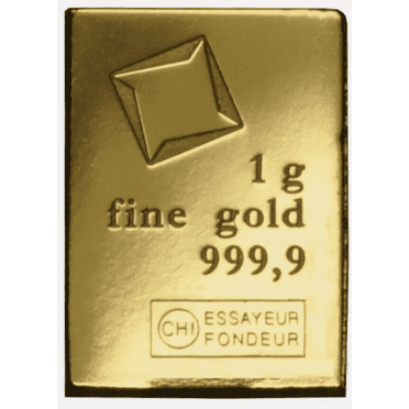 Valcambi 1 Gram Gold Bar Breakable