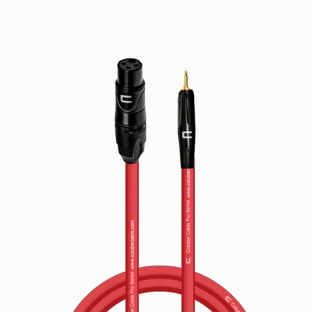 Coluber Cable Unbalanced XLR Female Cable to 3.5 TS Male - 3-Pin Connector