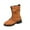 Yellow, variant on Dasayo Women Booties Motorcycle Western Ankle Black Riding Non Slip Lace up Buckles Boots Ladies Shoes 36