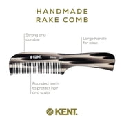 Kent 10T Large Wide Tooth Comb - Rake Comb Hair Detangler / Wide Tooth Comb for Curly Hair - Beard Combs/Hair Comb Hair Care Detangling Comb - Hair Comb for Men Hair Supplies - Natural Hair Comb Set