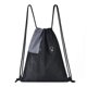 thumbnail image 1 of Drawstring Backpack Sports Gym Bag for Women Men Large Size With Two Zipper Pockets and Water Bottle Mesh Pockets, 1 of 5