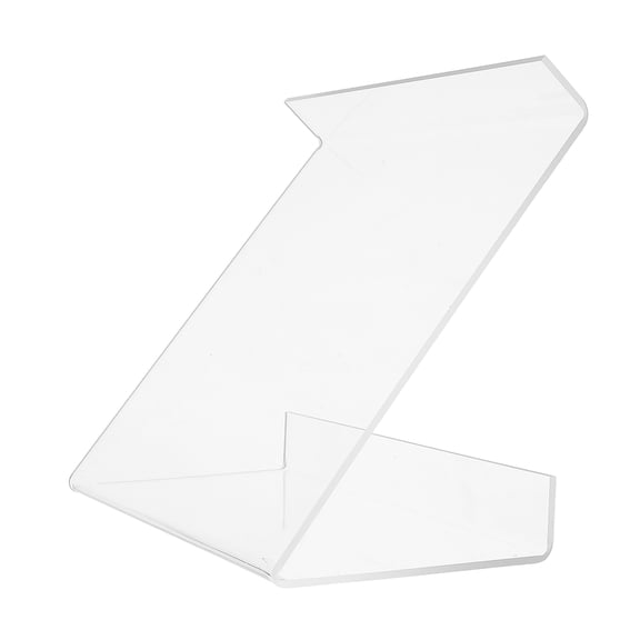 AURARMLET Clear Acrylic Phone Stand for Desk Use at Home and Office with Heavy Duty Nonskid Support