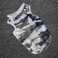 thumbnail image 3 of Shenmeida Printed Dog Clothes Camouflage Pet Pullover Sleeveless Dog Shirt Breathable Vest for Small Medium Boy Girl Dogs, 3 of 6