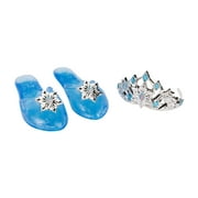 Disney Frozen Elsa Tiara and Shoe Accessory Dress up Set For Children Girls Age Group 3 to 6 Years