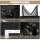 thumbnail image 4 of Cesto para ropa sucia DOKEHOM, agrandado y delgado, 70 litros, con ruedas, negro, 4 of 9