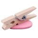 thumbnail image 4 of Mini Amor En Forma de Corazón Clips de Madera Mensaje Soporte de Foto ÁLbum Tarjeta Clavijas de Papel Decoración Fotografía - Rosa 40 Piezas, 4 of 5