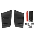 thumbnail image 2 of Rear Bumper Valance, 2pcs Rear Bumper Lip Spoiler Anti Aging Black Direct Fit  For Cars, 2 of 8
