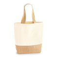 thumbnail image 1 of Westford Mill - Bolsa de tela con base de yute (Natural), 1 of 2