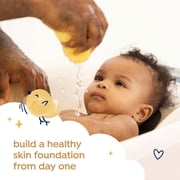 (3 pack) Baby Dove Sensitive Baby Wash For Baby Bath Time Melanin-rich Skin Nourishment Tear-Free And Hypoallergenic ,13 fl oz