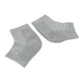 thumbnail image 4 of Heel Socks, Natural Look Hydration Treatment Cracked Heel Socks Gel Lining  For Heels Gray, 4 of 8
