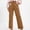 Brown, variant on YVNAURA High Waisted Corduroy Pants for Women Straight Leg Loose Trousers with Pockets Elastic Drawstring Waist Comfy Casual Pants Fall Winter Work S-XXL, Brown,L