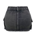 thumbnail image 4 of Skirt for Women Denim On Black Retro Stretch Slim Pocket Fashion Sexy Denim Skirt, 4 of 9