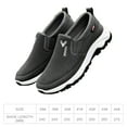 thumbnail image 4 of Zapatos Casuales para Hombre Transpirables Sin Cordones para Correr Y Deporte (44 Gris), 4 of 8