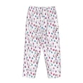 thumbnail image 5 of Naloa Rabbit Eating Print Women’s Ultra-Soft Comfy Pajama Lounge Pants with Pockets & Drawstring, 5 of 8