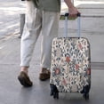 thumbnail image 3 of Pioneer Flower Floral Print Pattern Luggage Cover Fashion Suitcase Cover Baggage Covers Fit 25-28 Inch Luggage (Go Travel), 3 of 5