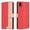 Red, variant on Flip Wallet Case for iPhone 16, Luxury PU Leather Magnetic Folio Cover with RFID Blocking Credit Card Holder,Kickstand - TPU Shockproof TPU Inner Durable Protective Phone Case,Blue