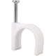 thumbnail image 3 of 100pcs Cable Clips for Wiring Fixing, Semi-Circular Cable Holder for Electric, 3 of 5