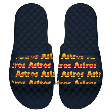 

Men s ISlide Navy Houston Astros Loudmouth Cooperstown Logo Slide Sandals
