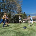 thumbnail image 5 of Portable badminton net set with stand carry bag, volleyball net for outdoor indoor beach sports, 5 of 5