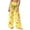 Yellow, variant on Women's Pants High Waisted,Womens Sheer Beach Pants See Through Mesh Bottoms for Bathing Suit Beach Wide Leg Swim Cover Up Pants