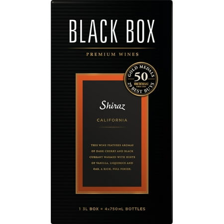 Black Box Shiraz Red Wine, 3L Box