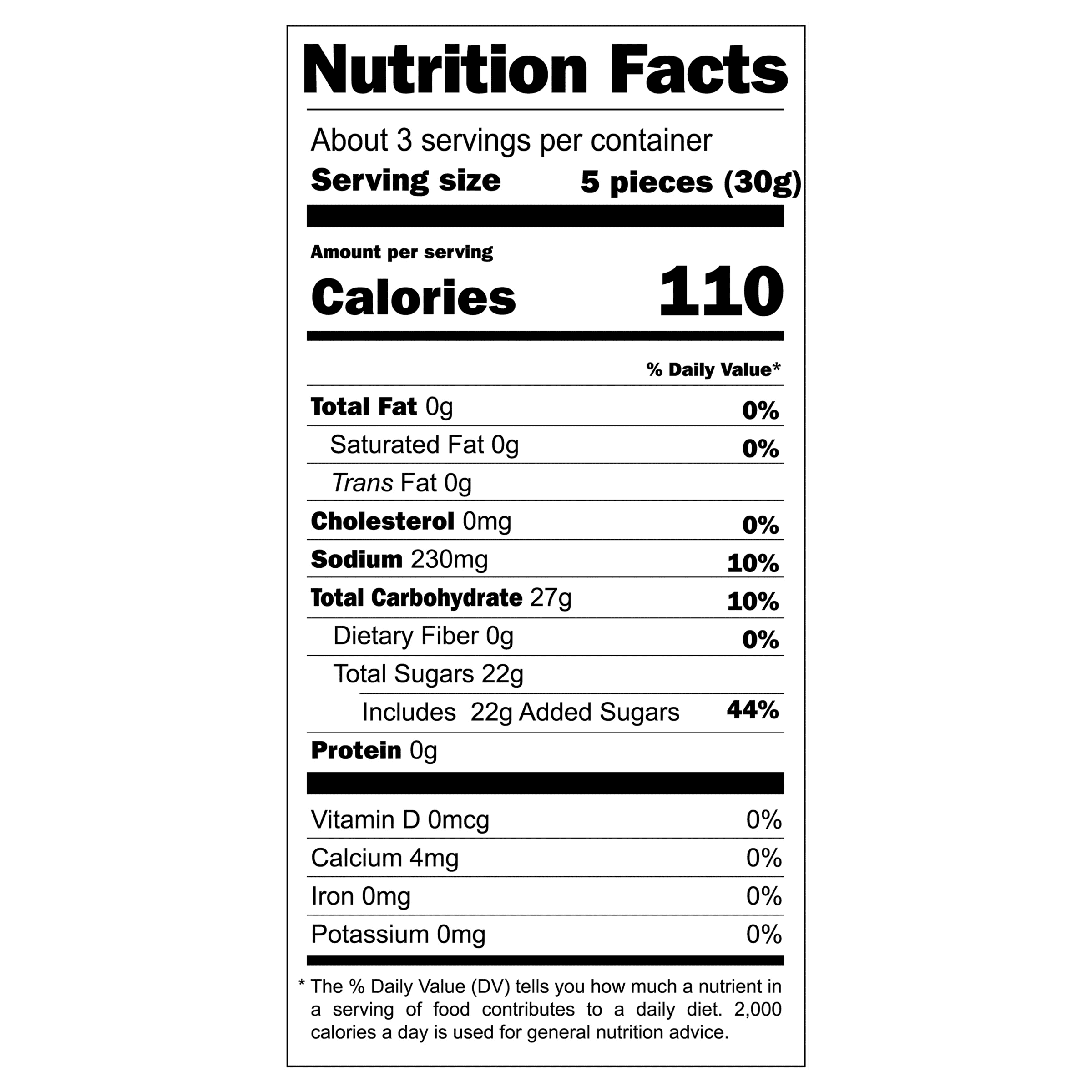 Vero Picafresa 16 Count Bag, Strawberry Flavored Chewy Candy