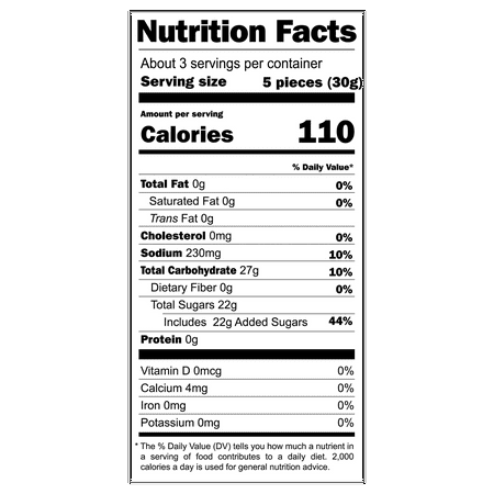 Vero Picafresa 16 Count Bag, Strawberry Flavored Chewy Candy