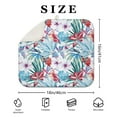 thumbnail image 4 of 2pcs Palm Leaves Hawaiian Kitchen Mat Super Absorbent Microfiber Drying Pad Heat Resistant Colorful Floral Print for Countertop, 4 of 6