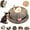 1Pcs, variant on Kitty Curls Cat Toy, Cat Kurlz, Marlene Kitty Curls Cat Toy, Reversible Infinity Style Magic Organ Cat Scratching Board, Made from Recycled Corrugated Cardboard Durable & Long Lasting (1Pcs)
