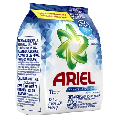 Ariel Laundry Detergent Powder, Original Scent, 1.06 lb, 11 Loads