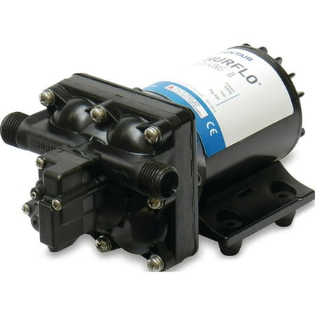 Shurflo Water Pump - Shurflo Aqua King II Black 55 PSI 3 GPM Automatic Fresh Water Pump