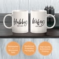 thumbnail image 3 of Designs ByLITA Hubby Wifey Est. 2020 2-Pack 15oz Coffee Mug, 3 of 3