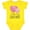 Yellow, variant on Inktastic I Love My Great Aunt Two Hugging Hearts Boys or Girls Baby Bodysuit