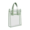 thumbnail image 2 of Transparent PVC Tote Bag Large Capacity School Handbag Double-Layer Suitable For Students To Carry Books, 2 of 9
