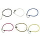 thumbnail image 3 of Pulseras de punto cadenas de muñeca de cuero de Color sólido joyería de mano regalo de decoración con hebilla de metal 50 Piezas kenally HA002633-00, 3 of 6