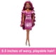 thumbnail image 4 of Barbie Doll, Fun & Fancy Hair with Extra-Long Colorful Black Hair and Shimmery Pink Dress, 10 Hair and Fashion Play Accessories, 4 of 5